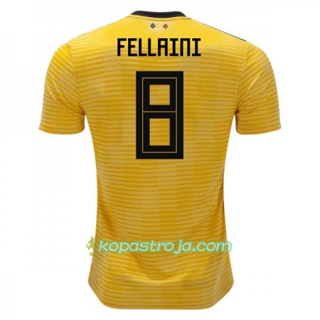 Billiga Fotbollströjor Belgien Fellaini 8 VM 2018 Borta tröja